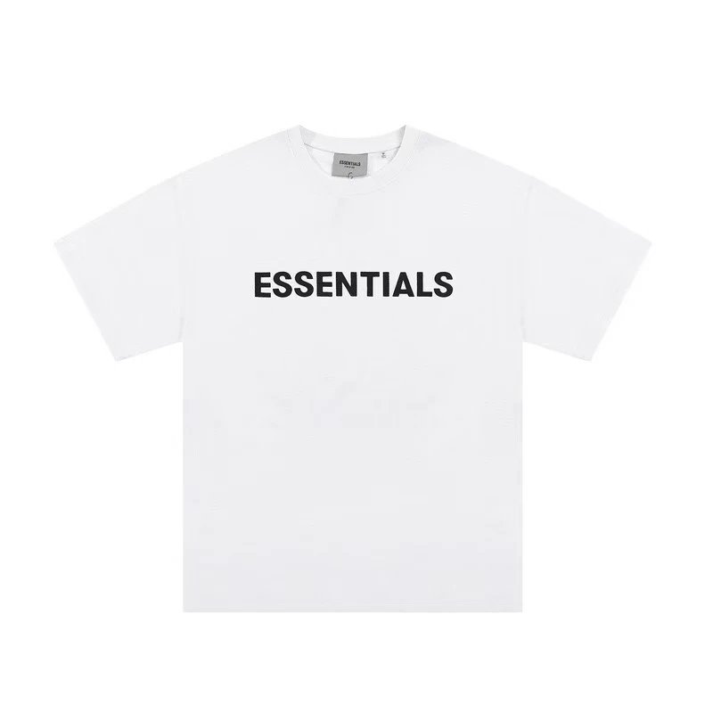 Fear of God T-Shirts Essentials Arched Logo Short-Sleeve T-Shirt — 31