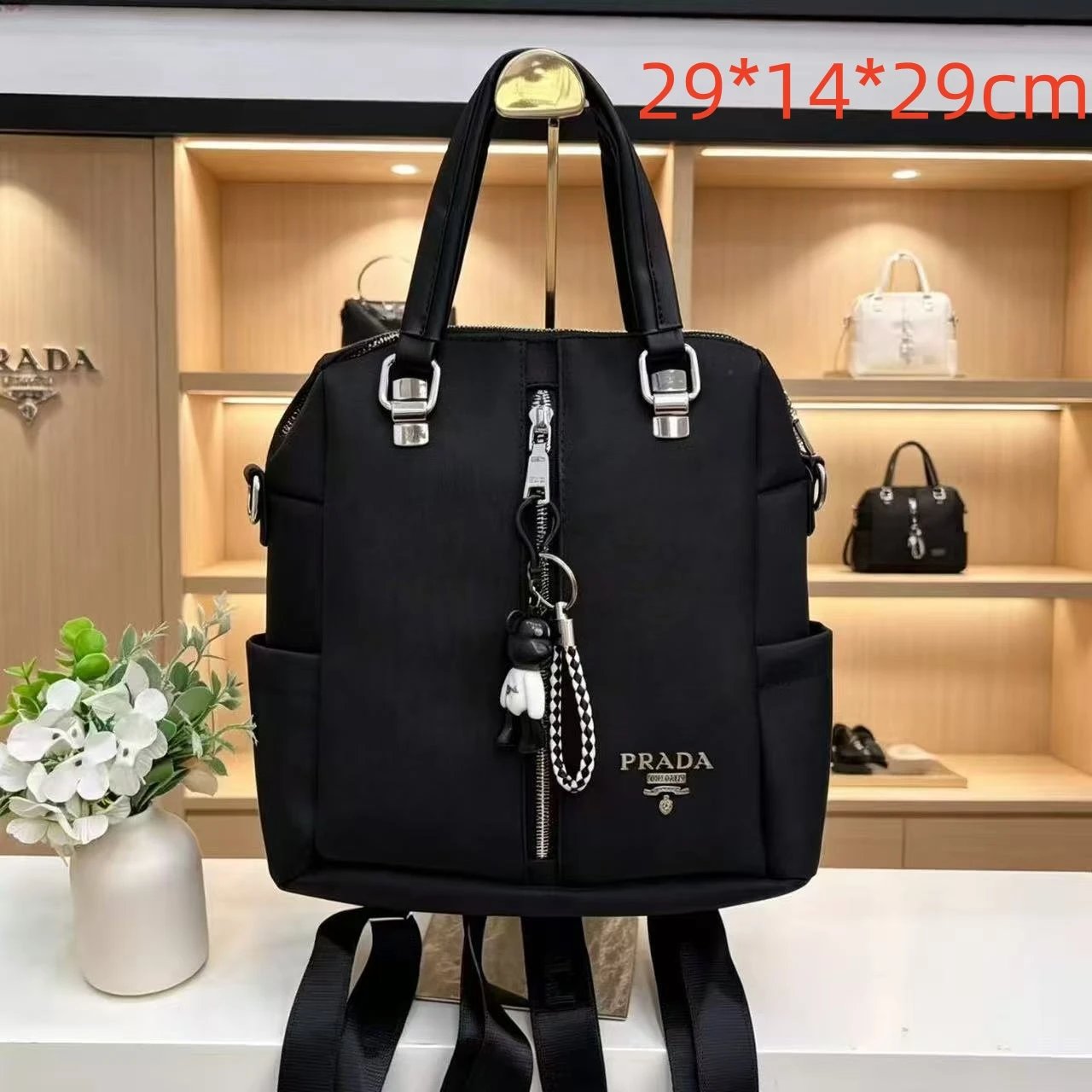 Burberry Crossbody Bags MM01 Check Nylon Bag — 36