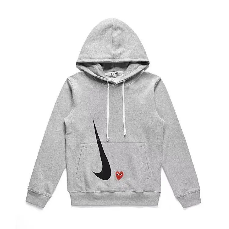 Comme des Garçons Hoodies & Sweatshirts PLAY heart graphic zip-up hoodie — 29