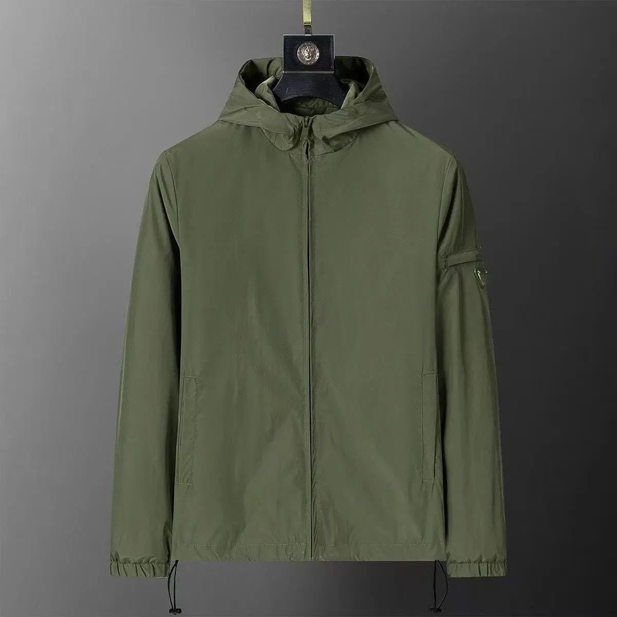 Gucci Jackets Hooded Zip Jacket — 37