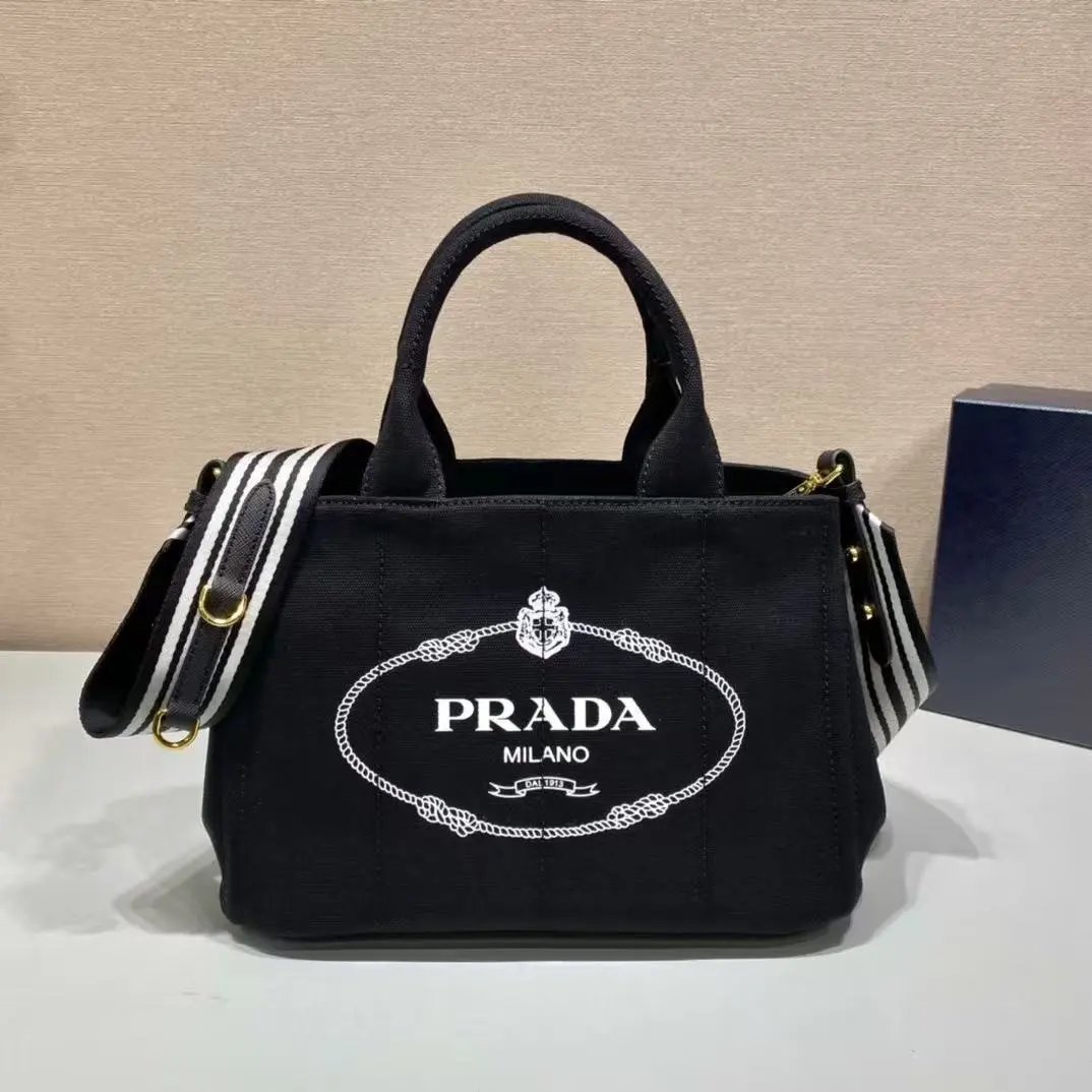 Prada Crossbody Bags Nylon Multi-Pouch Chain Strap — 24