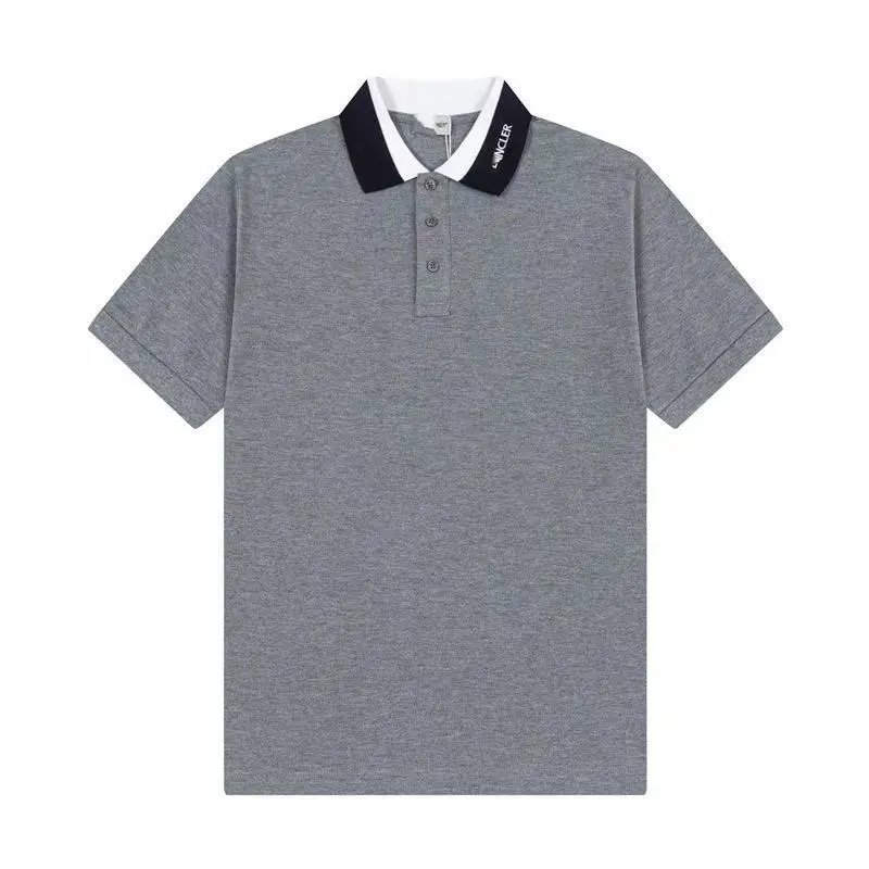 Moncler Shirts Short-Sleeve Logo Polo Shirt — 39