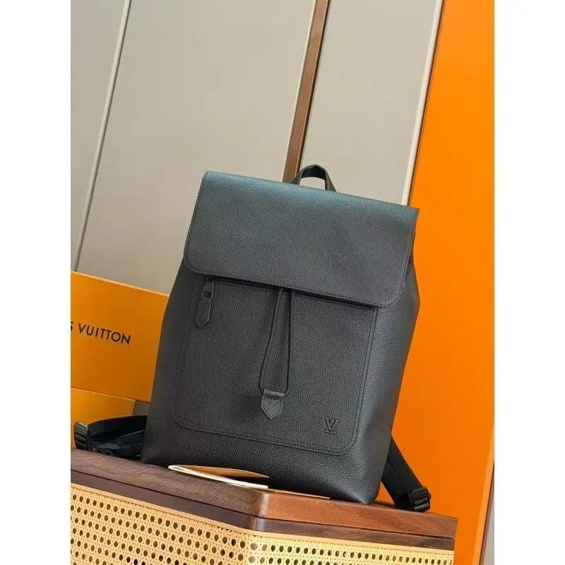 Louis Vuitton Backpacks Monogram backpack with front zip pocket — 22