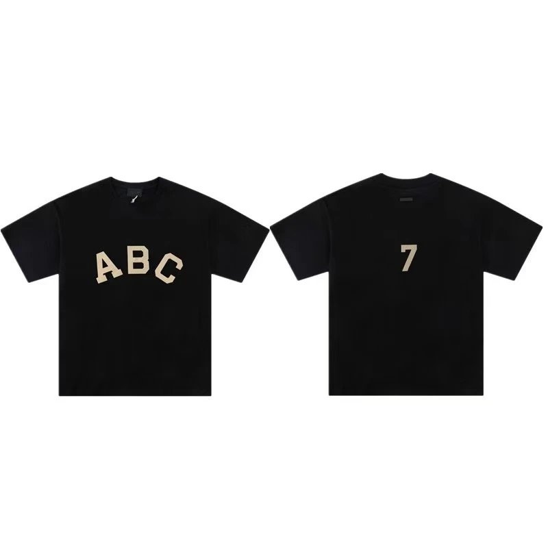 Fear of God T-Shirts Essentials Arched Logo Short-Sleeve T-Shirt — 33
