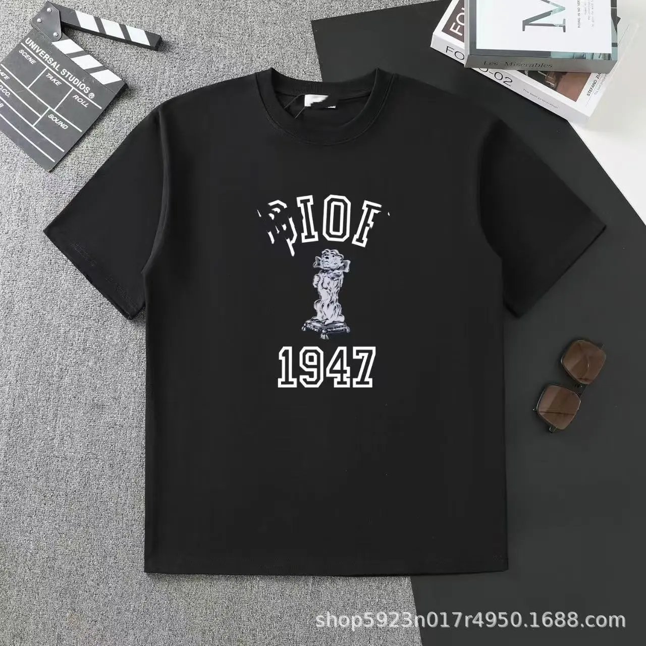 Dior Shirts Short-Sleeve Polo Shirt — 37