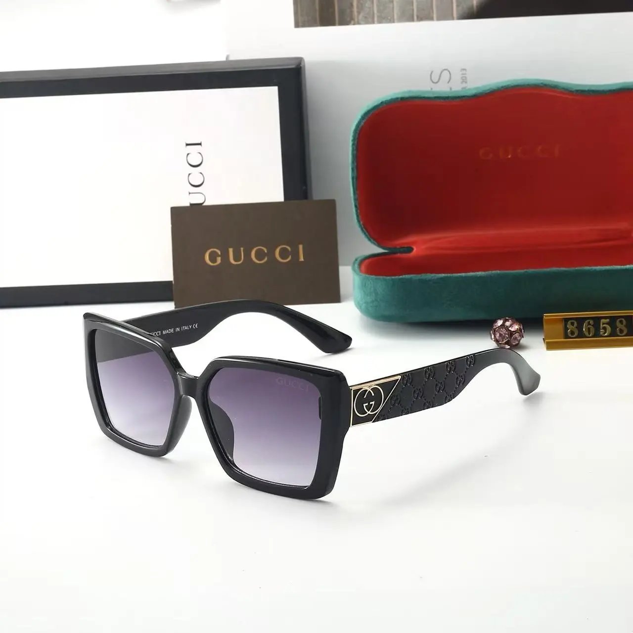 Gucci Eyewear 2293 Oversized Square Sunglasses — 7