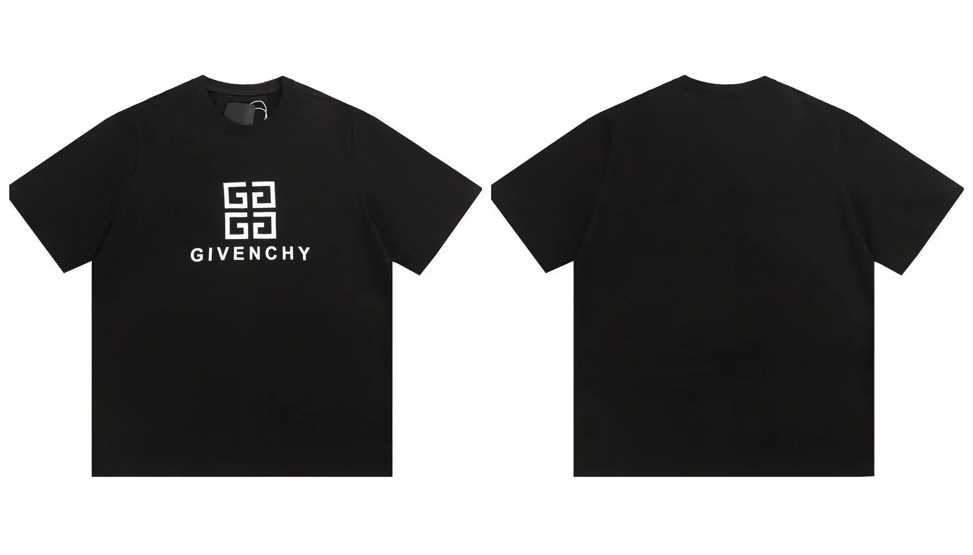 Givenchy T-Shirts Graphic Print Crewneck T-Shirt — 36