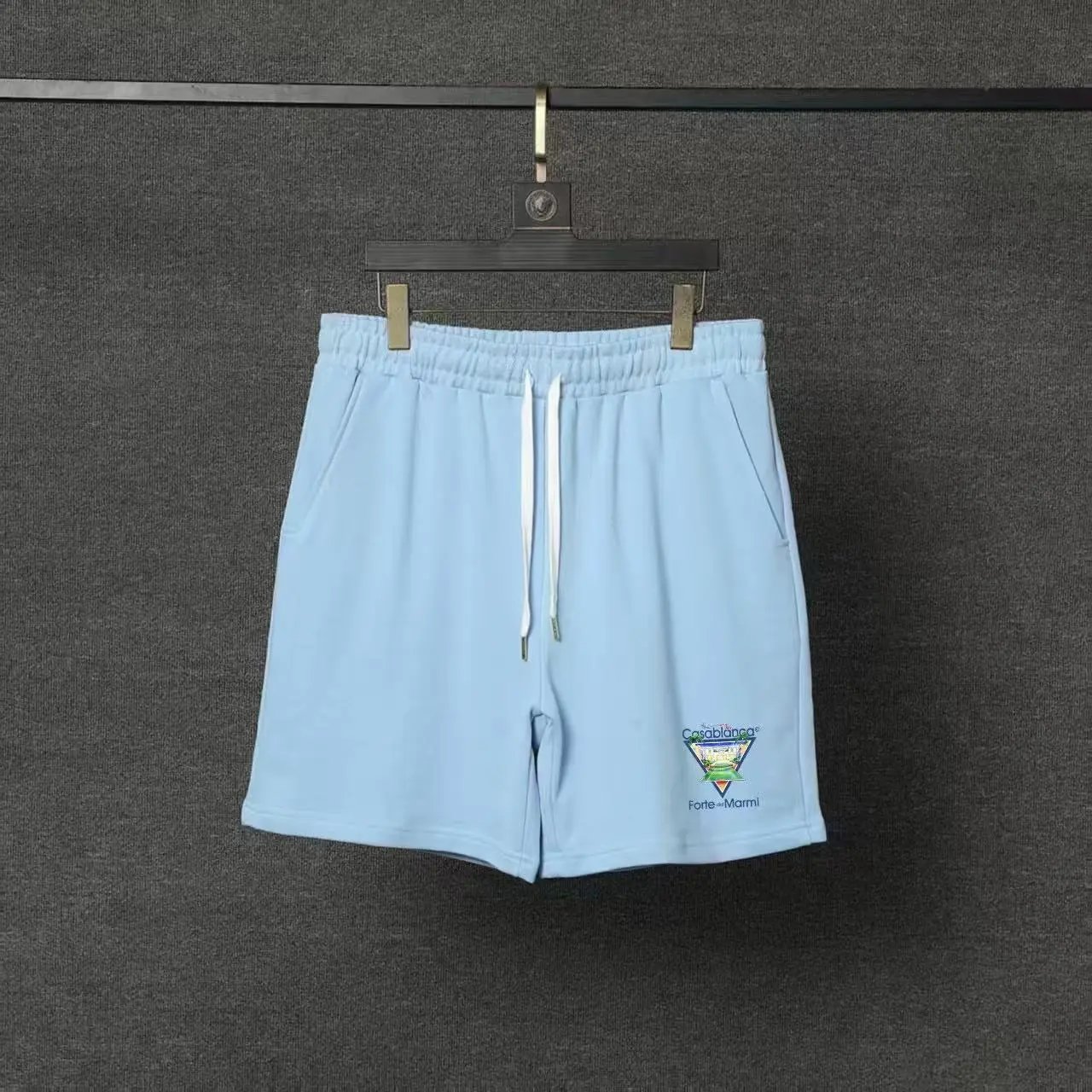 Casablanca Shorts Graphic-print drawstring — 24