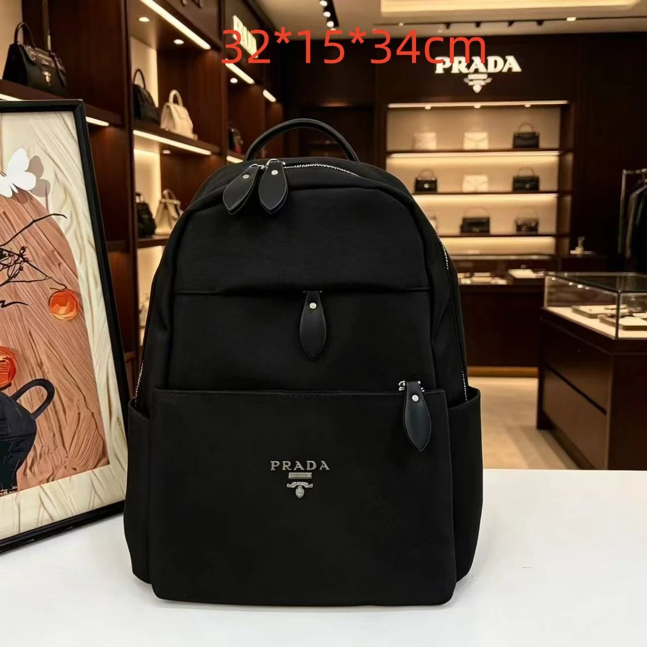 Burberry Crossbody Bags MM01 Check Nylon Bag — 12