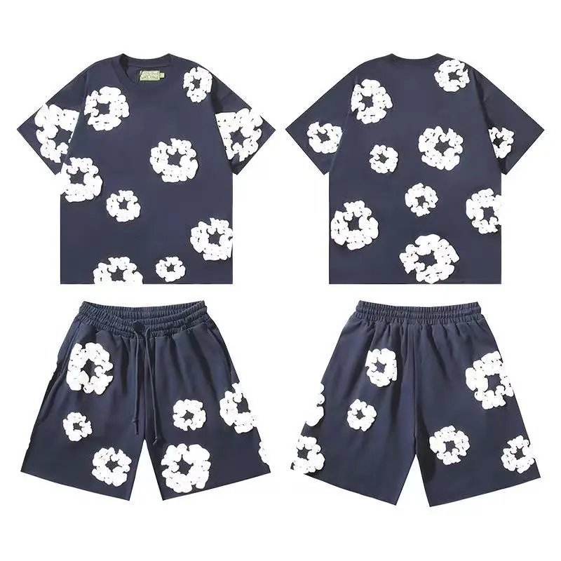 Unbranded Shorts D-0135 Floral Print Drawstring — 39