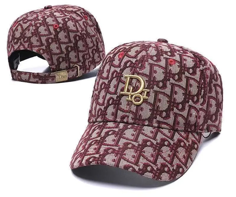 Dior Hats Oblique Monogram Baseball Cap with Embroidered Logo — 28