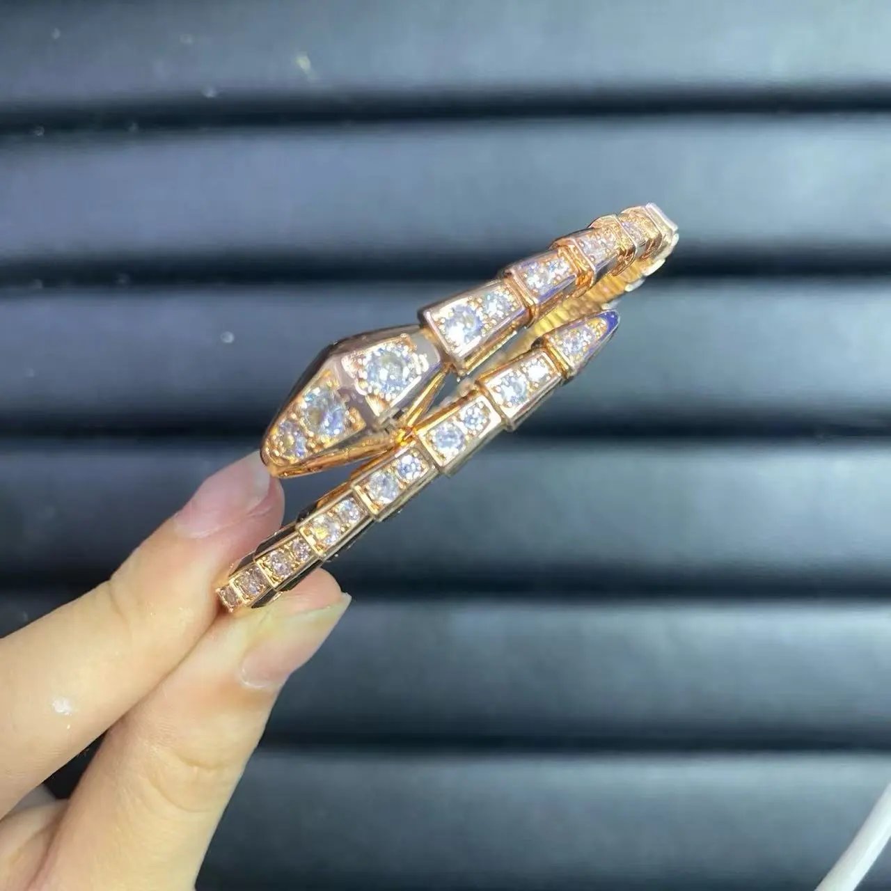 Cartier Jewelry LOVE bracelet with diamond-set screw motifs — 12