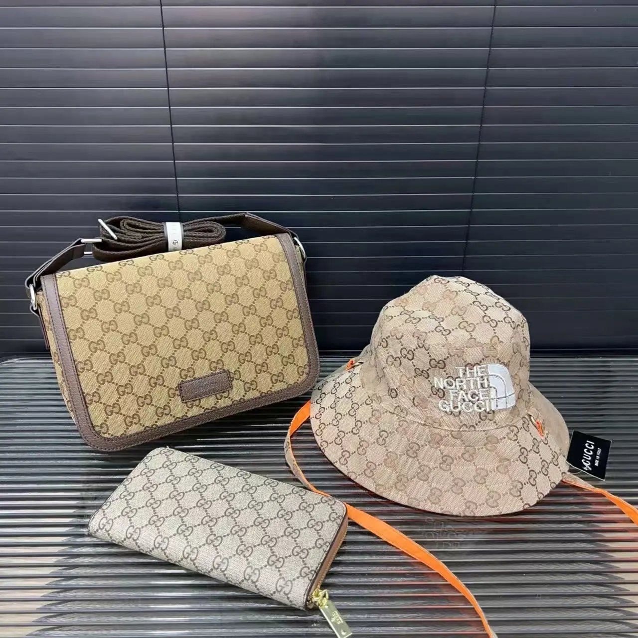 Louis Vuitton Crossbody Bags Monogram Zip Bag — 35