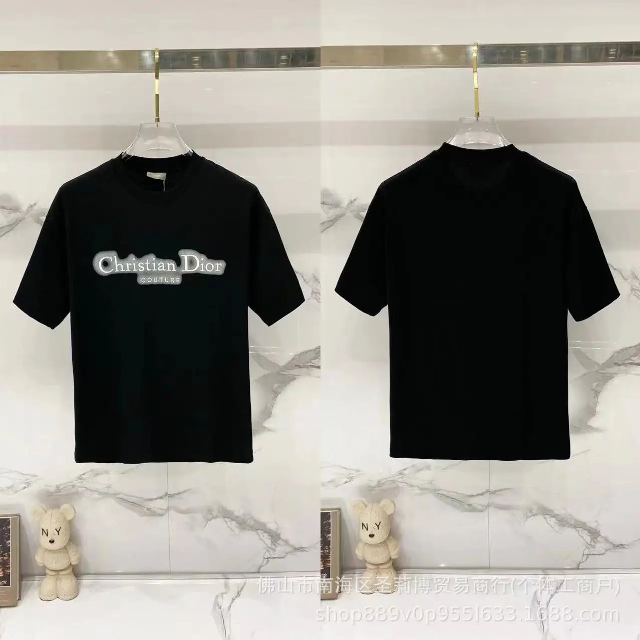 Dior T-Shirts DR42-55 logo graphic short-sleeve — 27