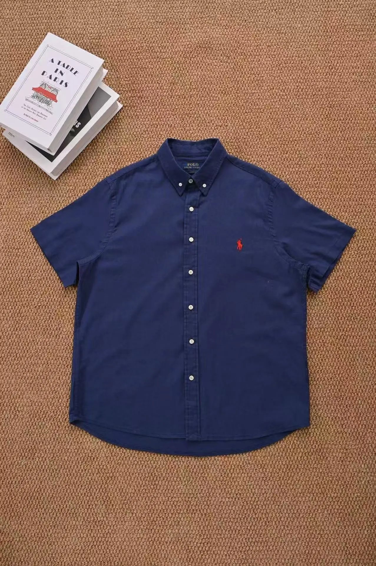 Polo Ralph Lauren Shirts Long-Sleeve Button-Down Shirt with Embroidered Pony — 1