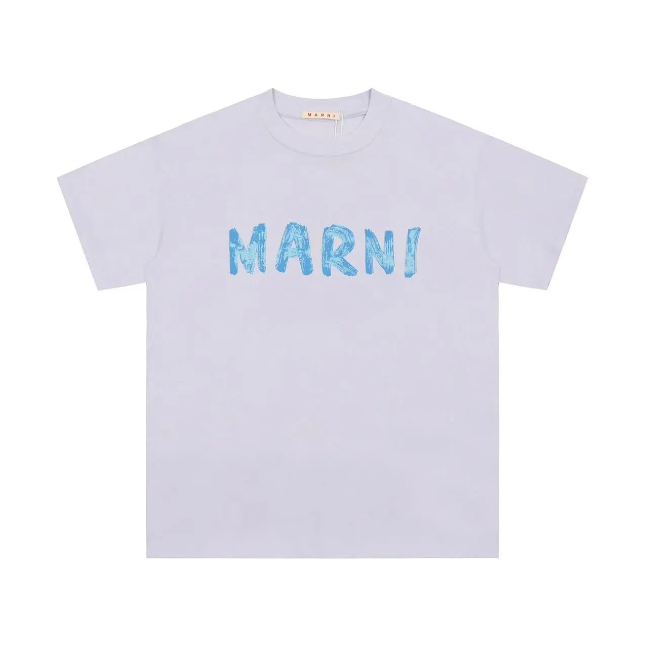 Marni T-Shirts Logo Print Short-Sleeve T-Shirt — 13