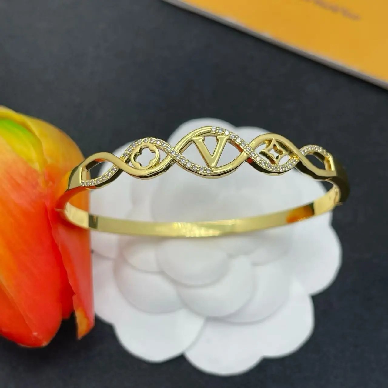 Louis Vuitton Jewelry Leather Bracelet — 12
