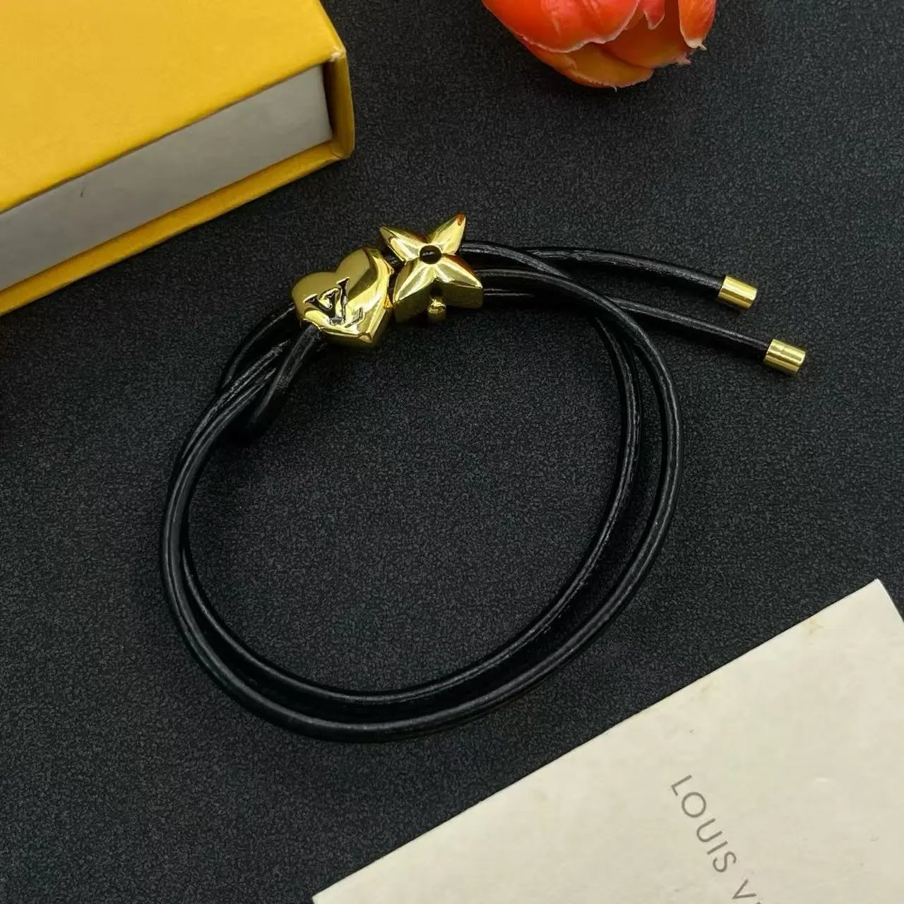Louis Vuitton Jewelry Leather Bracelet — 28