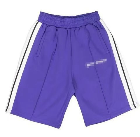 Palm Angels Shorts Elastic-Waist Side-Stripe — 16