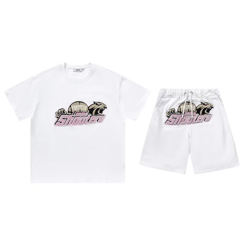 Trapstar Matching Sets Graphic T-Shirt and Shorts Set — 26