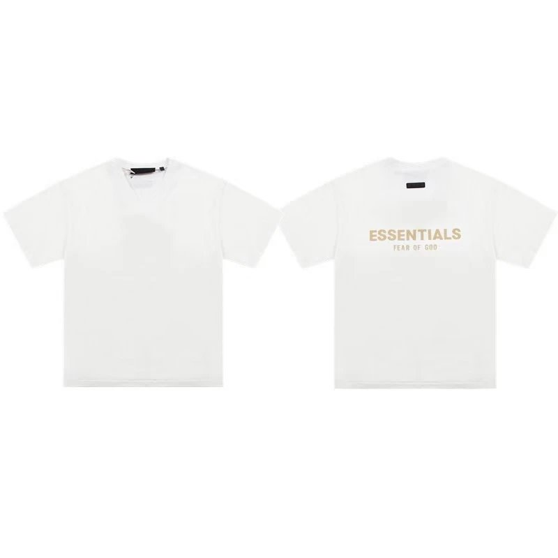 Fear of God T-Shirts Essentials Arched Logo Short-Sleeve T-Shirt — 34
