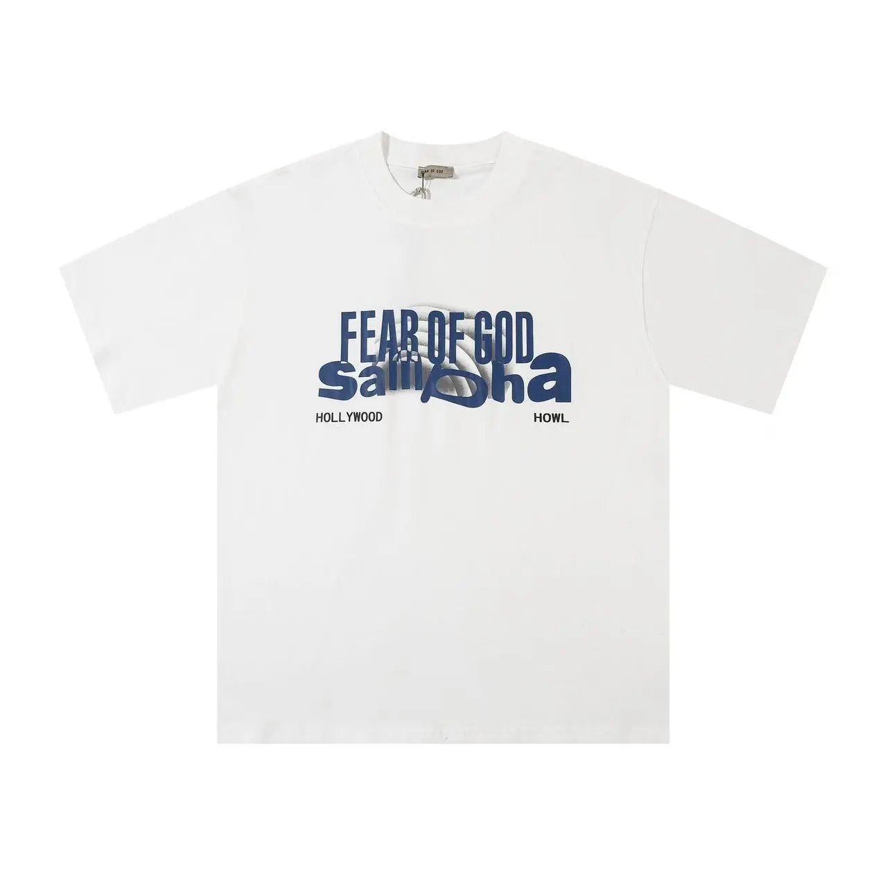 Fear of God T-Shirts Essentials Arched Logo Short-Sleeve T-Shirt — 24
