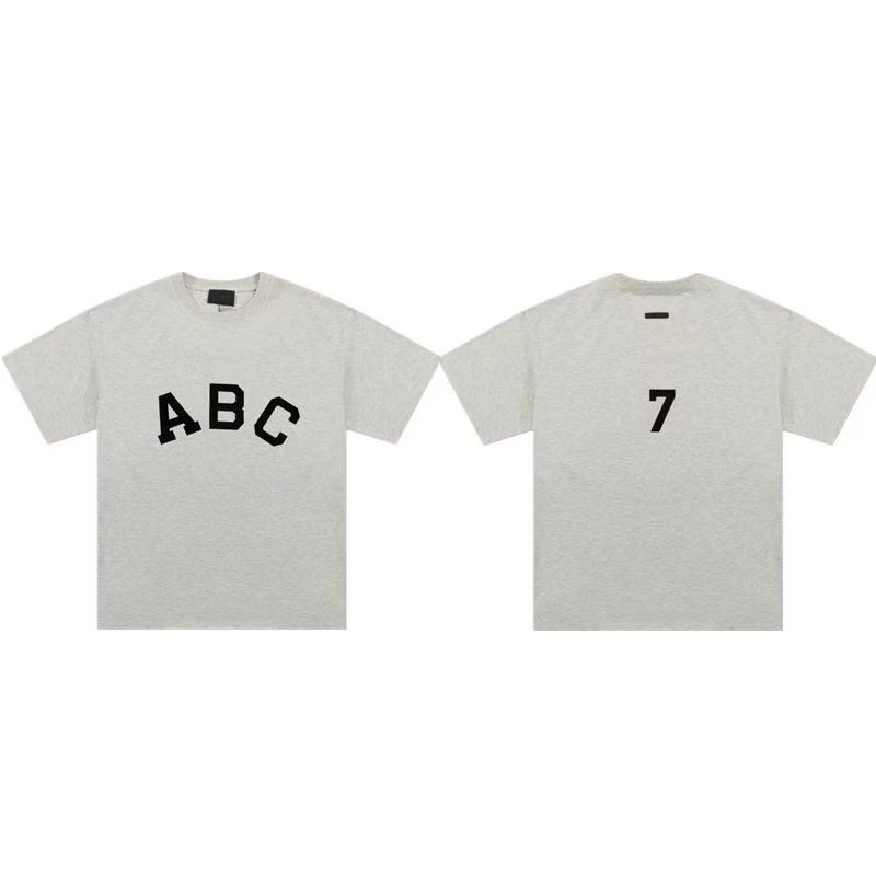 Fear of God T-Shirts Essentials Arched Logo Short-Sleeve T-Shirt — 32