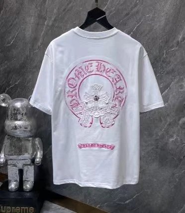 Chrome Hearts T-Shirts Short-Sleeve Cross Graphic — 33