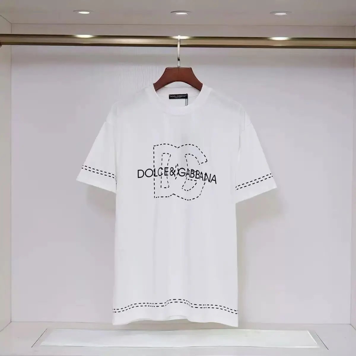 Dolce & Gabbana T-Shirts Logo Print — 14