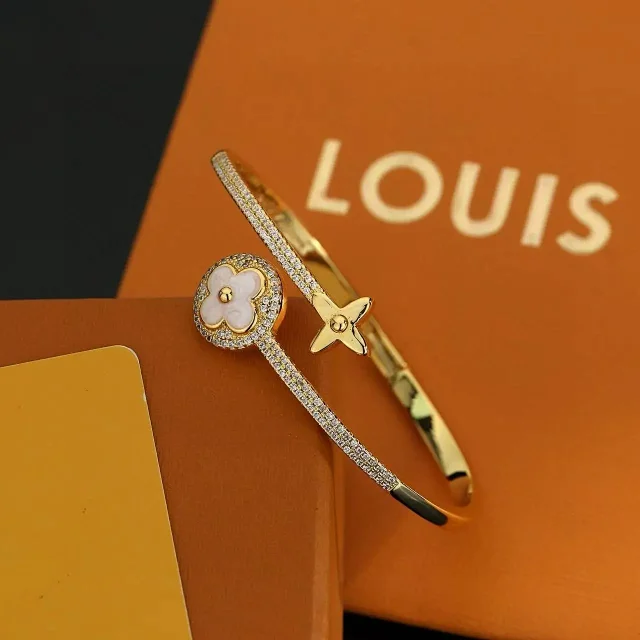 Dior Jewelry Rhinestone Cuff and Charm Bracelets product detail image 5