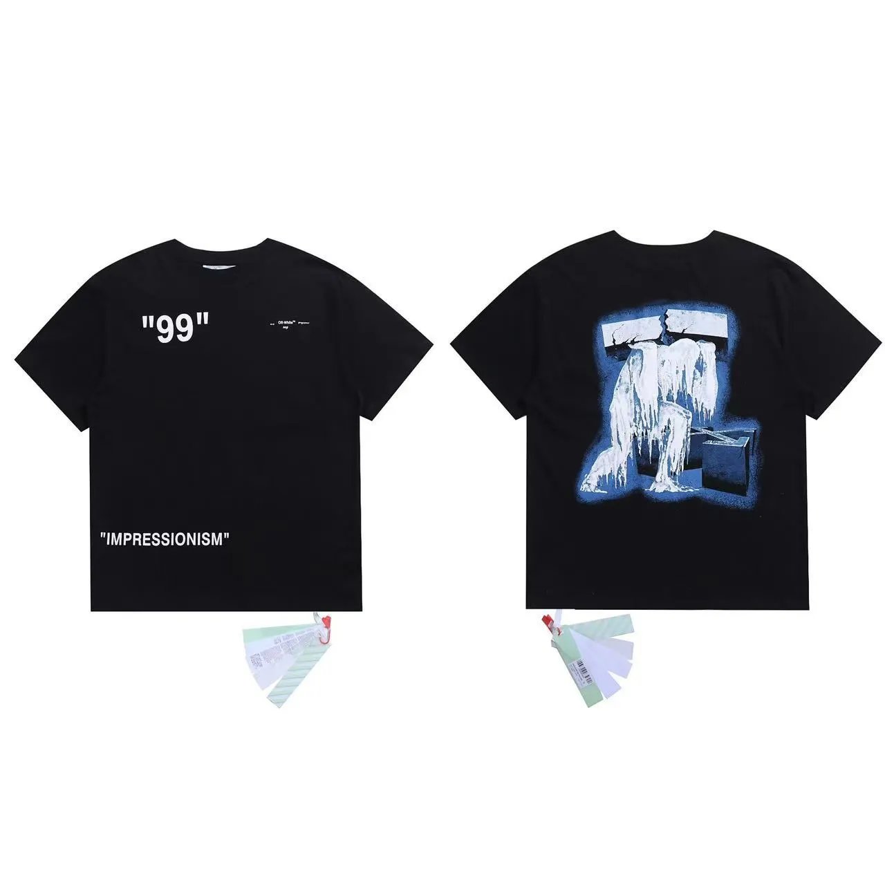 Off-White T-Shirts Graphic Arrow-Print Short-Sleeve T-Shirt — 31
