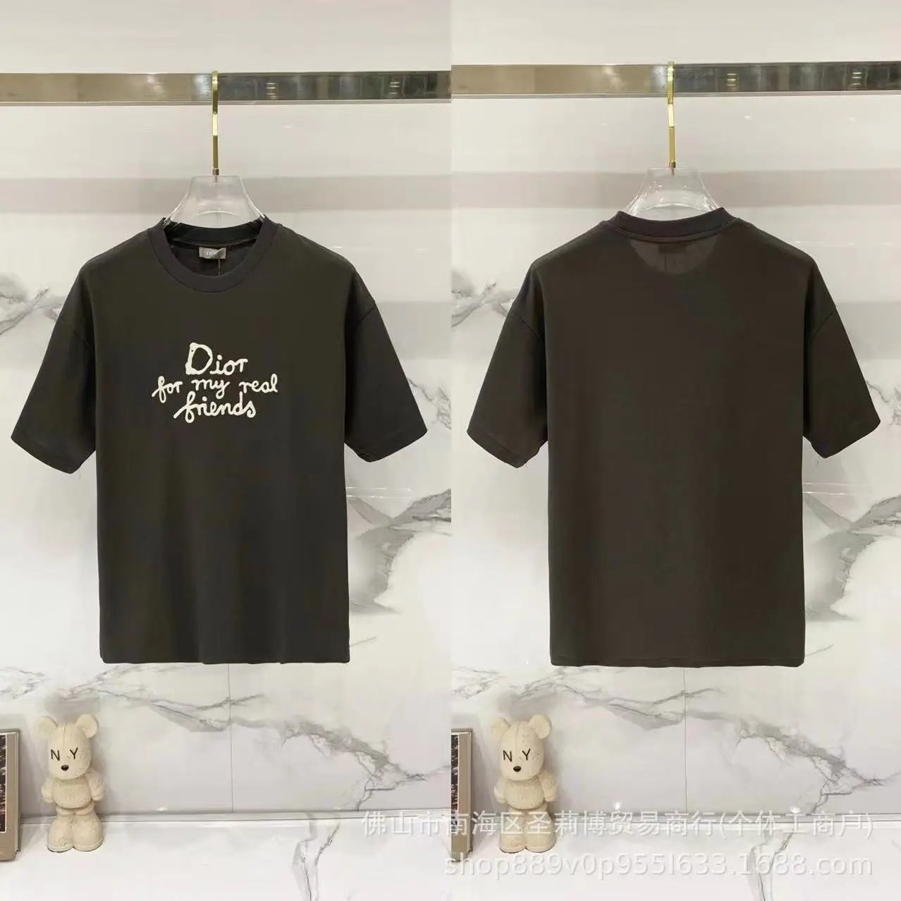 Dior T-Shirts DR42-55 logo graphic short-sleeve — 20