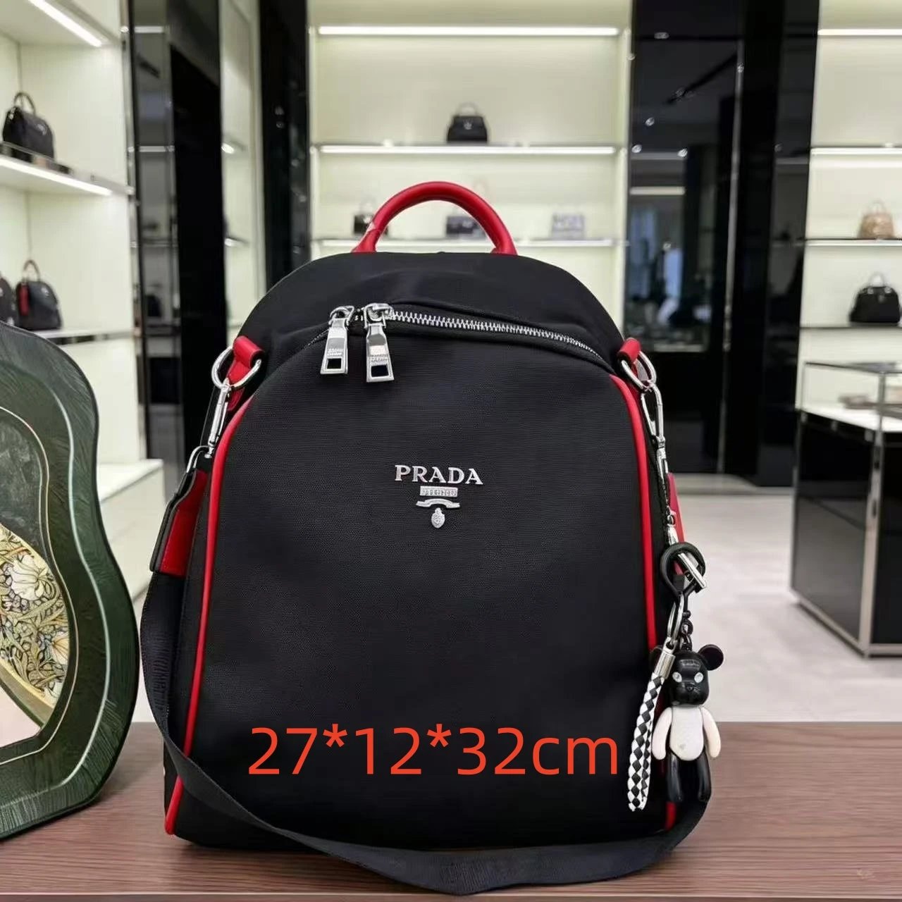 Burberry Crossbody Bags MM01 Check Nylon Bag — 15