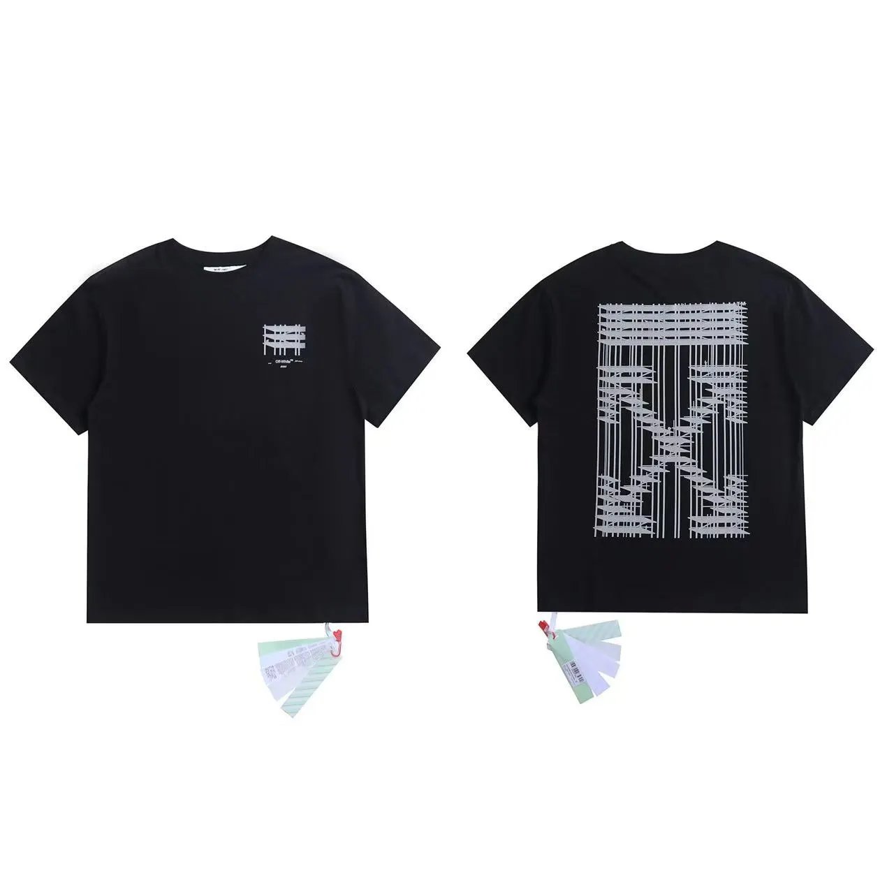 Off-White T-Shirts Graphic Arrow-Print Short-Sleeve T-Shirt — 34