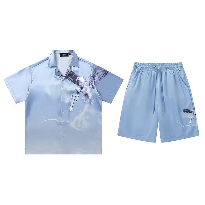 Trapstar Matching Sets Graphic T-Shirt and Shorts Set — 30