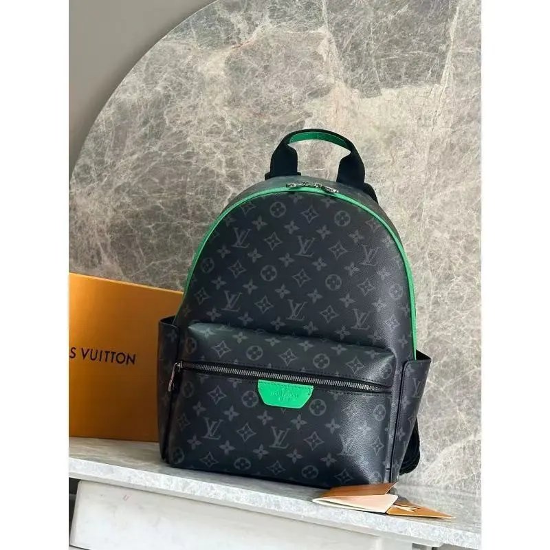 Louis Vuitton Backpacks Monogram backpack with front zip pocket — 17