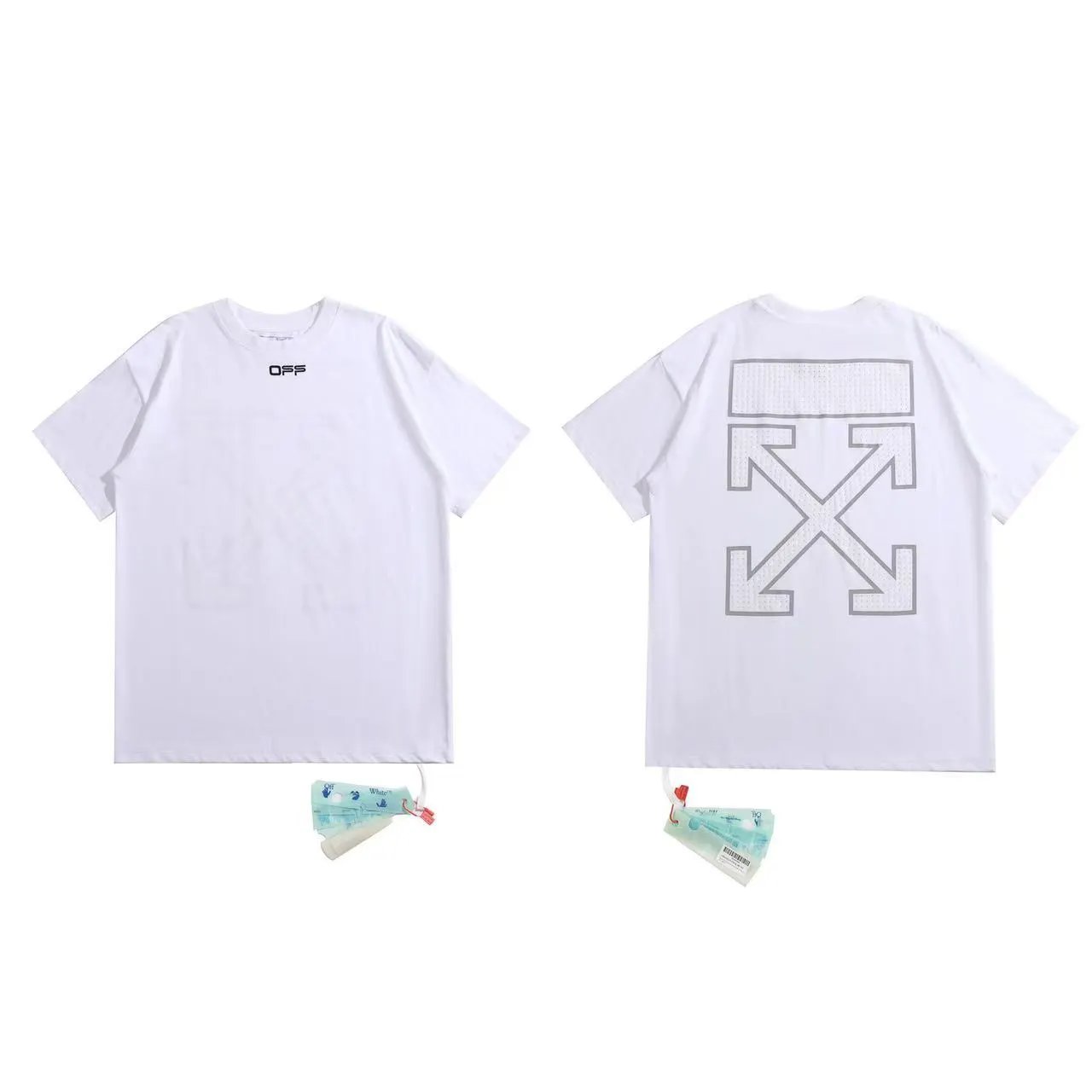 Off-White T-Shirts Graphic Arrow-Print Short-Sleeve T-Shirt — 2