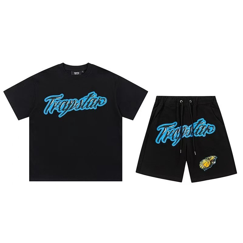 Trapstar Matching Sets Graphic T-Shirt and Shorts Set — 25