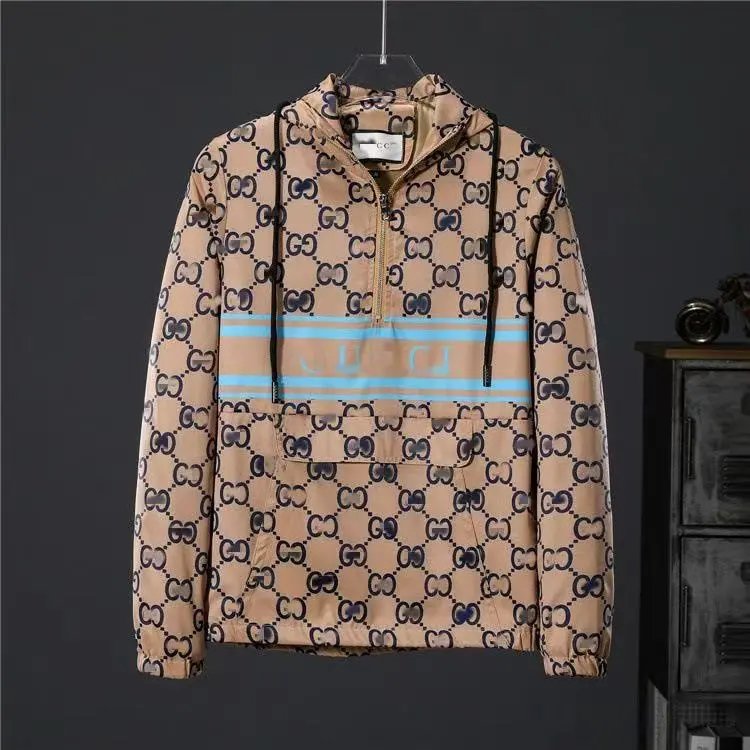 Gucci Jackets Hooded Zip Jacket — 14