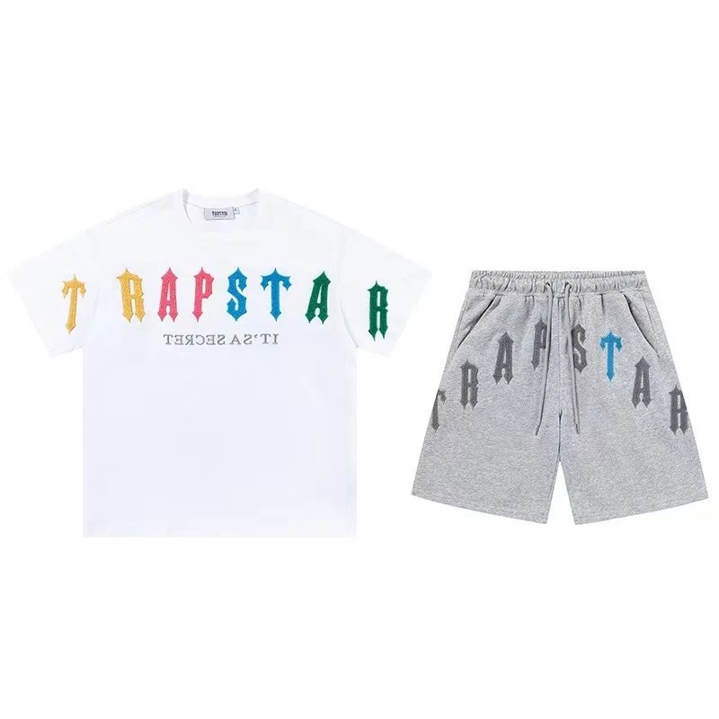 Trapstar Matching Sets Graphic T-Shirt and Shorts Set — 27