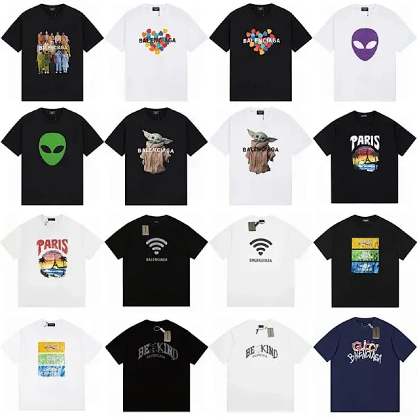 Balenciaga T-Shirts 40 Styles