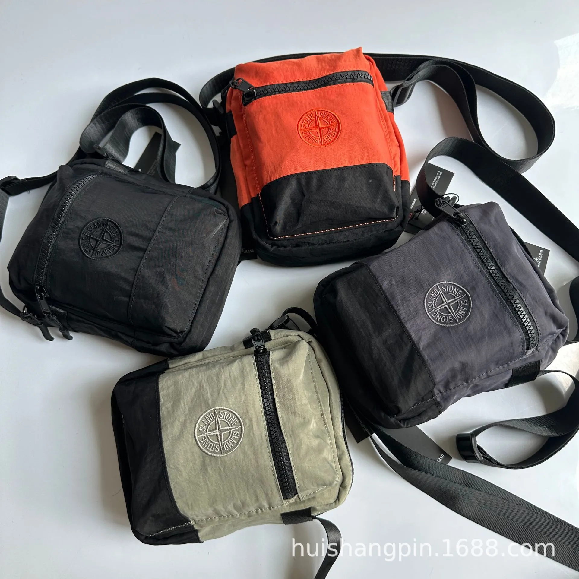Stone Island Shoulder Bag 4 Styles