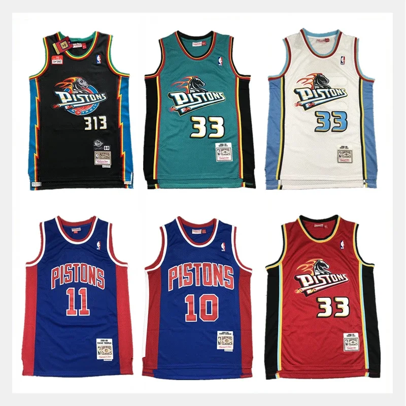Pistons Jersey 7 Styles