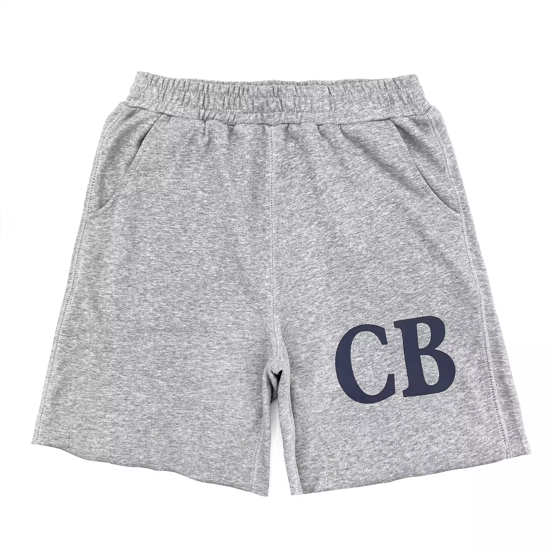 Grey CB Initials Sweat Shorts