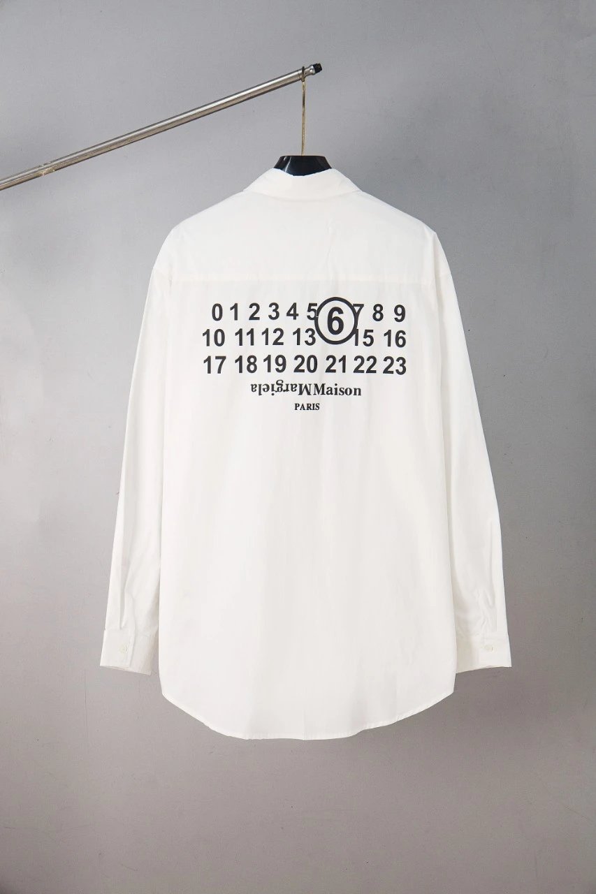 Reversed Letter Number Print Shirt photo 2