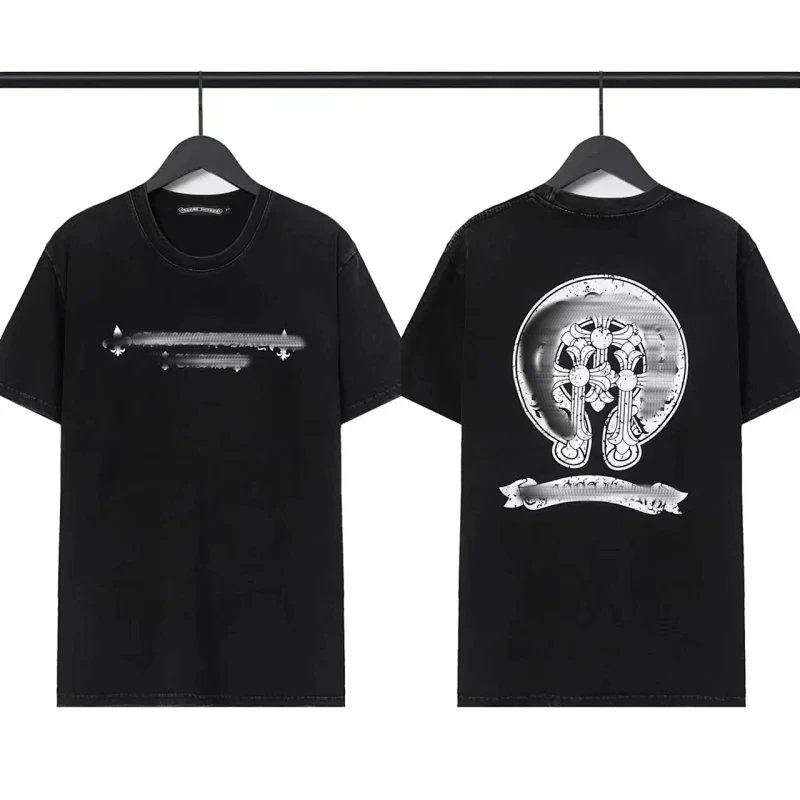 Colorful Sanskrit Print Couple T-Shirt