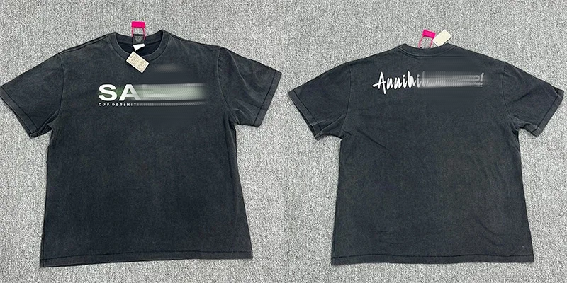 Vintage Distressed Barrel Cut T-Shirt