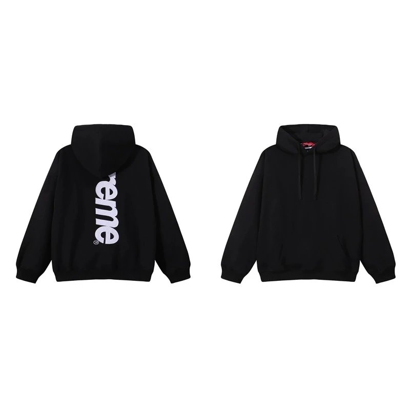E2623 Black Hoodie AM