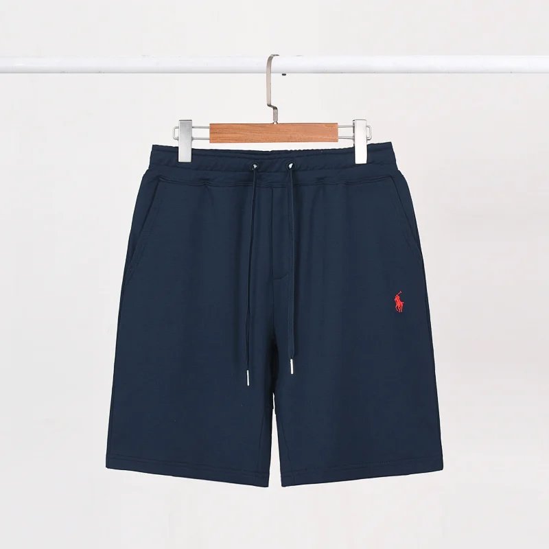 Style 3: Blue and Red Shorts