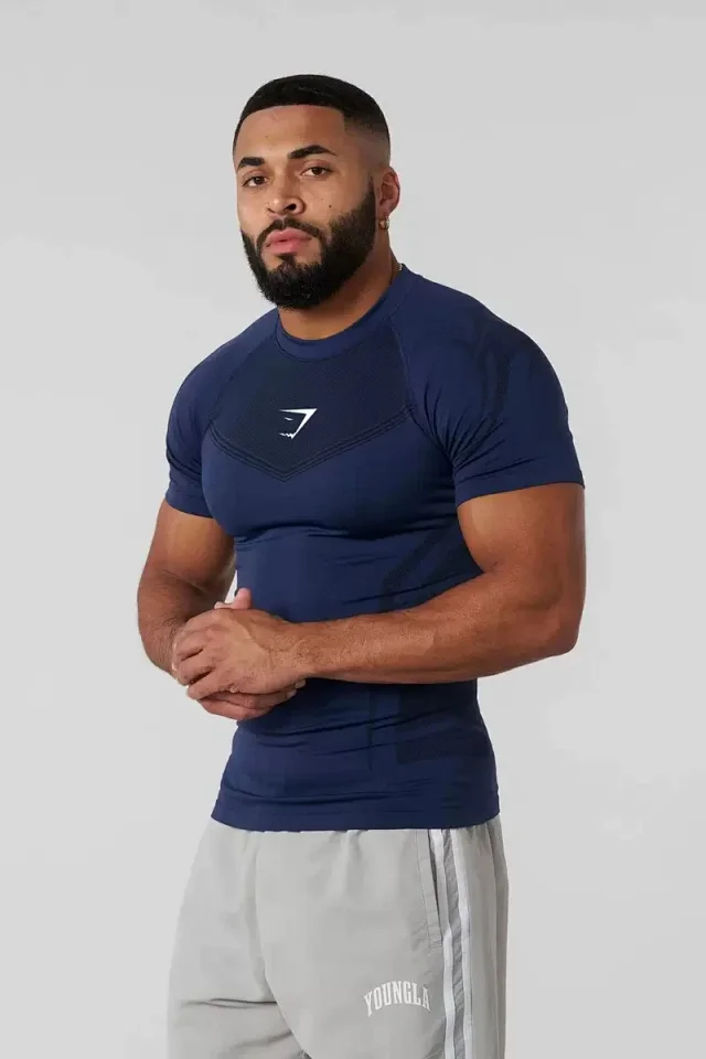 Gymshark T-Shirts Short-Sleeve Compression T-Shirt product detail image 5